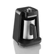 Arzum Okka Rich Pro Turkish Coffee Maker 5 Cups 700 Watt - BlackChrome - OK0026