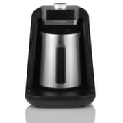 Arzum Okka Rich Pro Turkish Coffee Maker 5 Cups 700 Watt - BlackChrome - OK0026