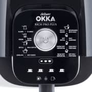 Arzum OKKA Rich Pro Plus Automatic Turkish Coffee Machine (With Water Tank Milk Frother) Black, Chrome