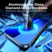 Joyroom Tempered Glass Screen Protector for iPhone 15 Pro Max - Black - JR-Z36