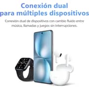Vivo TWS 3e Wireless Active Noise Cancelling Earbuds - White - TWS 3e