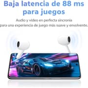 Vivo TWS 3e Wireless Active Noise Cancelling Earbuds - White - TWS 3e