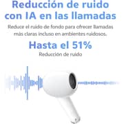Vivo TWS 3e Wireless Active Noise Cancelling Earbuds - White - TWS 3e