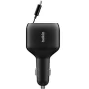 Belkin BoostCharge Car Charger Black - CCC001HQBK