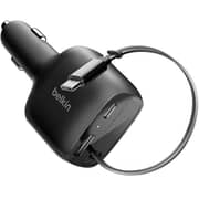 Belkin BoostCharge Car Charger Black - CCC001HQBK