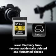 Lexar Professional GOLD CFexpress 4.0 Type B Memory Card 512GB - LCXEXP4512G-RNENG