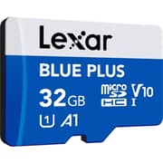 Lexar Blue Plus MicroSDXC UHS-I Memory Card 32GB - LMSBLPL032G-BNANG