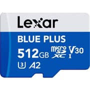 Lexar Blue Plus MicroSDXC UHS-I Memory Card 512GB - LMSBLPL512G-BNANG