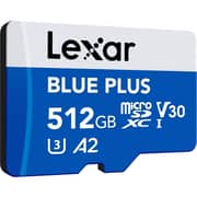 Lexar Blue Plus MicroSDXC UHS-I Memory Card 512GB - LMSBLPL512G-BNANG