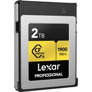 Lexar Professional GOLD CFexpress Type B Memory Card 2TB - LCXEXPR002T-RNENG