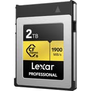 Lexar Professional GOLD CFexpress Type B Memory Card 2TB - LCXEXPR002T-RNENG