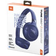 JBL Tune 680NC Wireless On Ear Headphone Blue