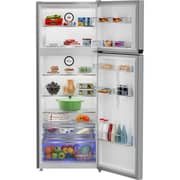 Beko Top Mount Refrigerator 406L Brushed Silver - RDNE455M20XBIDEG