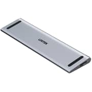 Unitek uHUB15+ USB-C Triple 4K KVM Docking Station Gray - D1106AGY01