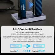 Unitek USB 4 4-Bay M.2 SSD Docking Station - S1243BGY01