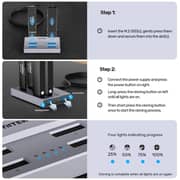Unitek USB 4 4-Bay M.2 SSD Docking Station - S1243BGY01