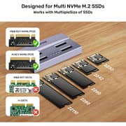 Unitek USB 4 4-Bay M.2 SSD Docking Station - S1243BGY01