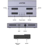 Unitek USB 4 4-Bay M.2 SSD Docking Station - S1243BGY01