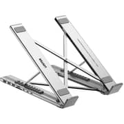 Unitek 7-in-1 USB-C Foldable Laptop Stand With Docking Station Silver - D1137AGY01