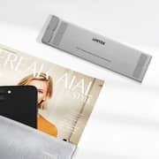 Unitek 7-in-1 USB-C Foldable Laptop Stand With Docking Station Silver - D1137AGY01