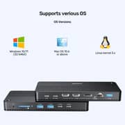 Unitek USB-C 8K Docking Station Black - D1104A01