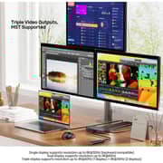 Unitek USB-C 8K Docking Station Black - D1104A01