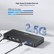 Unitek USB-C 8K Docking Station Black - D1104A01