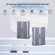 Unitek CFexpress Type B Card Reader Space Grey - R1022C01