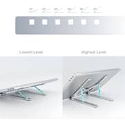 Unitek Mechanical Foldable Laptop Stand Silver - OT155SL