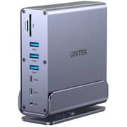 Unitek 15-in-1 DisplayLink Triple 4K Docking Station Space Grey - D1135AGY01