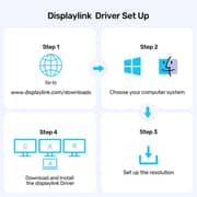 Unitek 15-in-1 DisplayLink Triple 4K Docking Station Space Grey - D1135AGY01