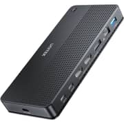 Unitek Universal Dual 4K KVM Docking Station Black - D1103A01