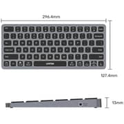 Unitek 9-in-1 USB-C Wired Keyboard Hub - D1092A
