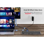 Unitek 9-in-1 USB-C Wired Keyboard Hub - D1092A