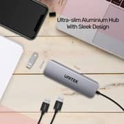 Unitek uHUB P5+ 6-in-1 USB-C Hub - H1107C