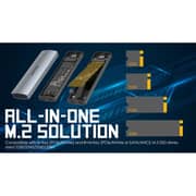 Unitek uDrive M.2 NVMe SATA Enclosure - S1230A