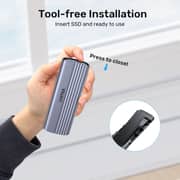 Unitek M.2 NVMe SSD Enclosure - S1241B01