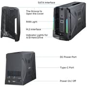 Unitek USB-C Enclosure Docking Station - S1234B01