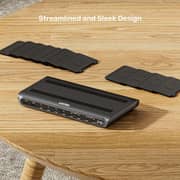 Unitek uCharge 10-Port USB Smart Charging Station Black - P1230CBK01-UK