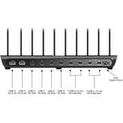 Unitek uCharge 10-Port USB Smart Charging Station Black - P1230CBK01-UK