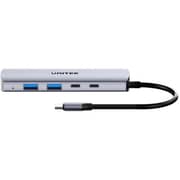 Unitek uHUB Q4 4-in-1 USB-C Hub 2 USB-A & 2 USB-C Ports - H1112DGY01