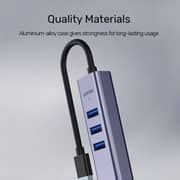 Unitek 4-in-1 Ethernet USB Hub - Y-3088B