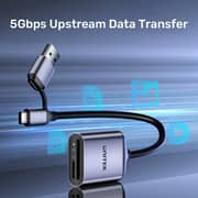 Unitek 2-in-1 Card Reader USB-C/A SD 4.0 Space Grey - R1018E01