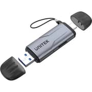 Unitek 2-in-1 SD 3.0 Card Reader Space Grey - R1010A