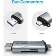 Unitek 2-in-1 SD 3.0 Card Reader Space Grey - R1010A