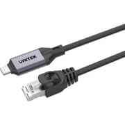 Unitek USB-C to Gigabit Ethernet Cable 1m Space Grey - C18148AGY01