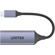 Unitek USB-C to Gigabit Ethernet Adapter 15cm Space Grey - U1323A