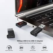 Unitek USB-A To USB-C Adapter Black - A1049ABK01