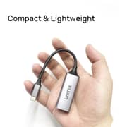 Unitek USB-C to Gigabit Ethernet Adapter 15cm Space Grey - U1312A