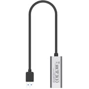 Unitek USB-A to Gigabit Ethernet Adapter 30cm Space Grey - Y-3464
